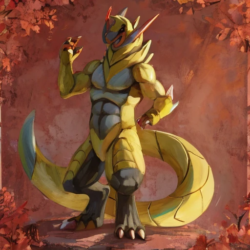 anthro ((male)) oriental dragon ((oriental dragon)) 4k, high resolution, best quality, posted on e621, solo, anthro body, male, mature male, correct anatomy, (white background), (by wfa:1), (cel shaded, cartoony shading:1.2), black lineart, black outline, flat coloring, ((fullbody)), score_9,score_8_consolation,score_7_consolation,score_6_consolation,score_5_consolation,score_4_consolation, solo anthro furry, gorgeous oriental dragon, gorgeous chinese dragon, yellow gold fur, no wings, yellow ears, gold eye, whole body