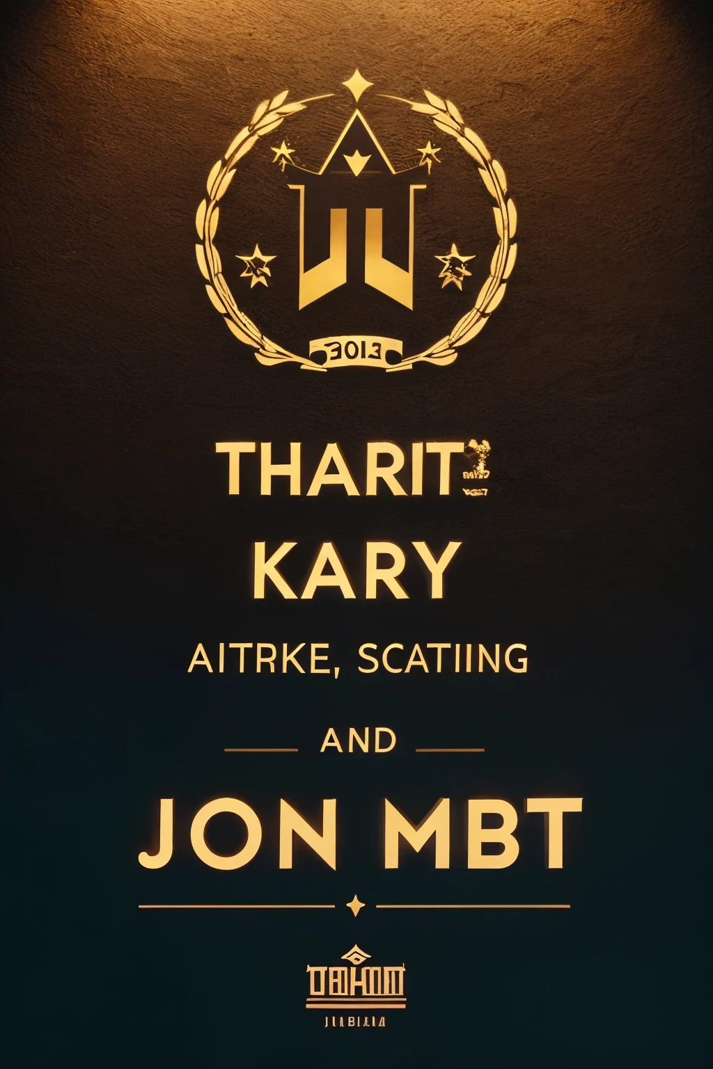 Buatlah desain background pada jam tangan dengan merek "Harrysjt"
