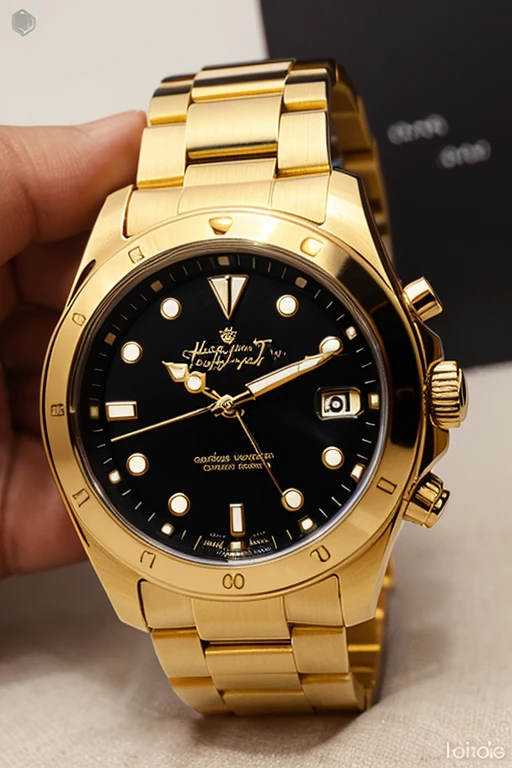 best quality), (detailed), (name logo is HERRYST),(1logo),(jam tangan)