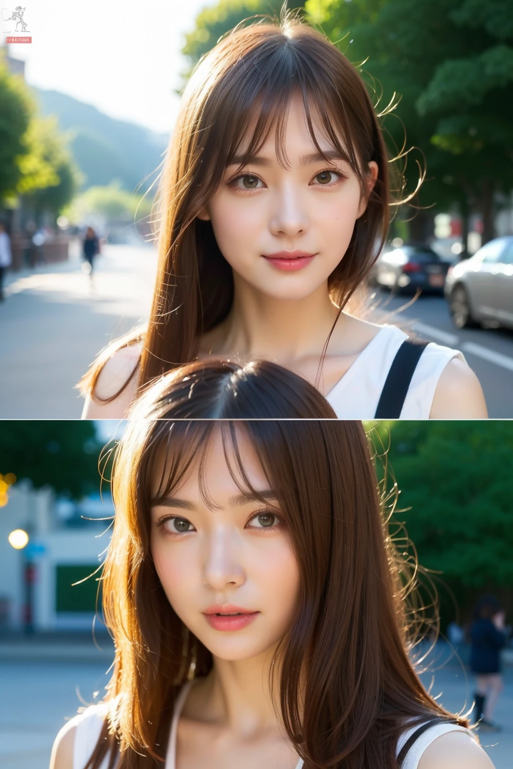 Close up photo of a girl、Brown hair、、Hot spring in the background、Natural hot springs
Highest Quality、realisitic、Photorealsitic、(intricate detailes:1.2)、(delicate detail)、(ciinematic light、best quality backlight)、Clear Line、sharp focus、Lifelike face、Detailed face
Unity 8K Wallpapers、超A high resolution、(Photorealsitic:1.4)、looking at the viewers、full body Esbian、(In the street)、(Casual wear)、(full body Esbian)、the pose、Will