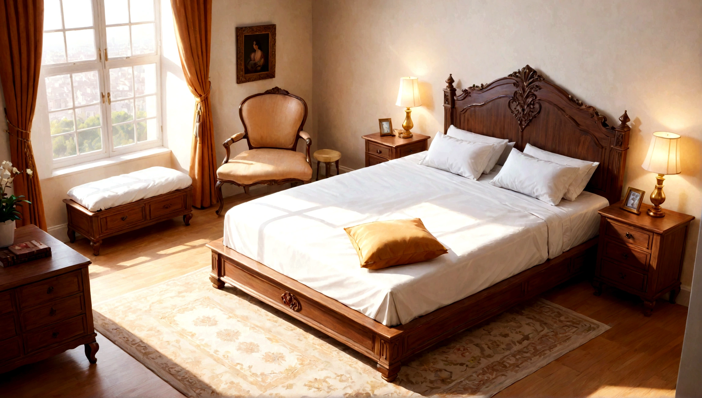 A bed