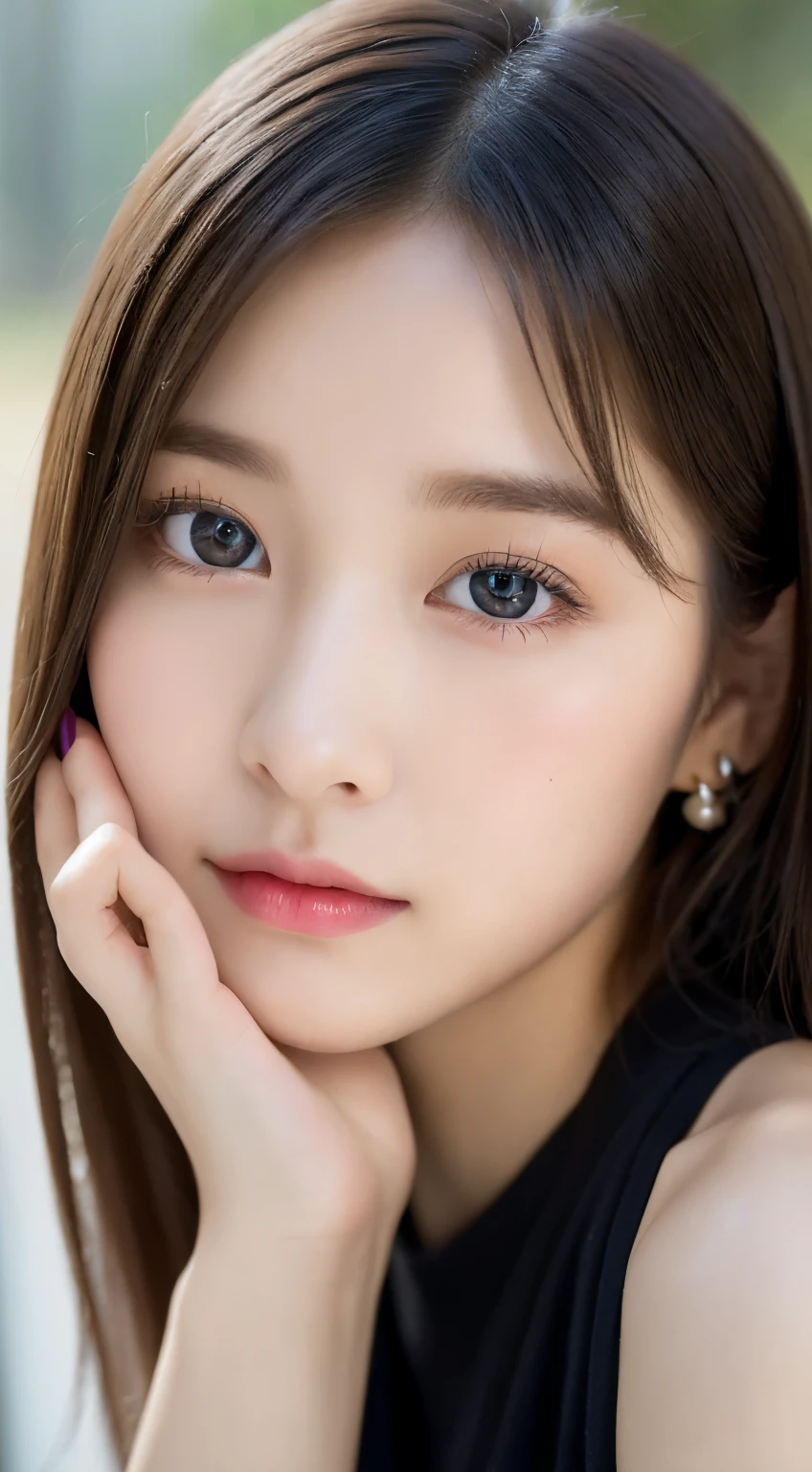 (((32K,very high res, high detailing, highly accurate,Masterpiece Girl 1))),Raw photo & realistic atmosphere,beautiful dark blue eyes,Detailed mouth,Glossy lips,Detailed eyebrows,Soft white skin that shines with every detail,,Eyes drawn in detail、Very beautiful eyes with azure eyes,Detailed lips、Very beautiful face,Very well-formed face、Lifelike face,shiny beautiful lips,Beautiful eyebrows,Infinite reality,Best design,(Insanely cute Japan ,Healthy style,Beautifully shaped breasts,Very cute beautiful girl,Little Girl:1.5)al Makeup,Japanese ido,Korean Idols,Young sensual idol,Moist eyes,Beautiful butt,beauty legs,,camel's foot,If the fingers are5Boken,Detailed elongated legs:1.3),超A high resolution、,Natural and realistic face,,Pure eyes are too cute,(((photorealisim))),Reality Live Action,(Fashionable earrings,,a necklace,A bracelet,gyuru,Glossy nail art:1.6),(Odious「Sexy micro bikini in design,micromini skirt,Gentle 16 year old high school girl loli girl,light brown hair,t-cut,solo,Natural makeup close to no makeup:1.7)(the camera is below,Photograph the upper body, Approach photographers、Force him to kiss,Spoiled by photographers,Close your eyes tightly,Young cute beautiful face,Spoiled 16 year old loli girl,Close-up horseback ri,:1.8),Pitch black room,Dim light of the upper body