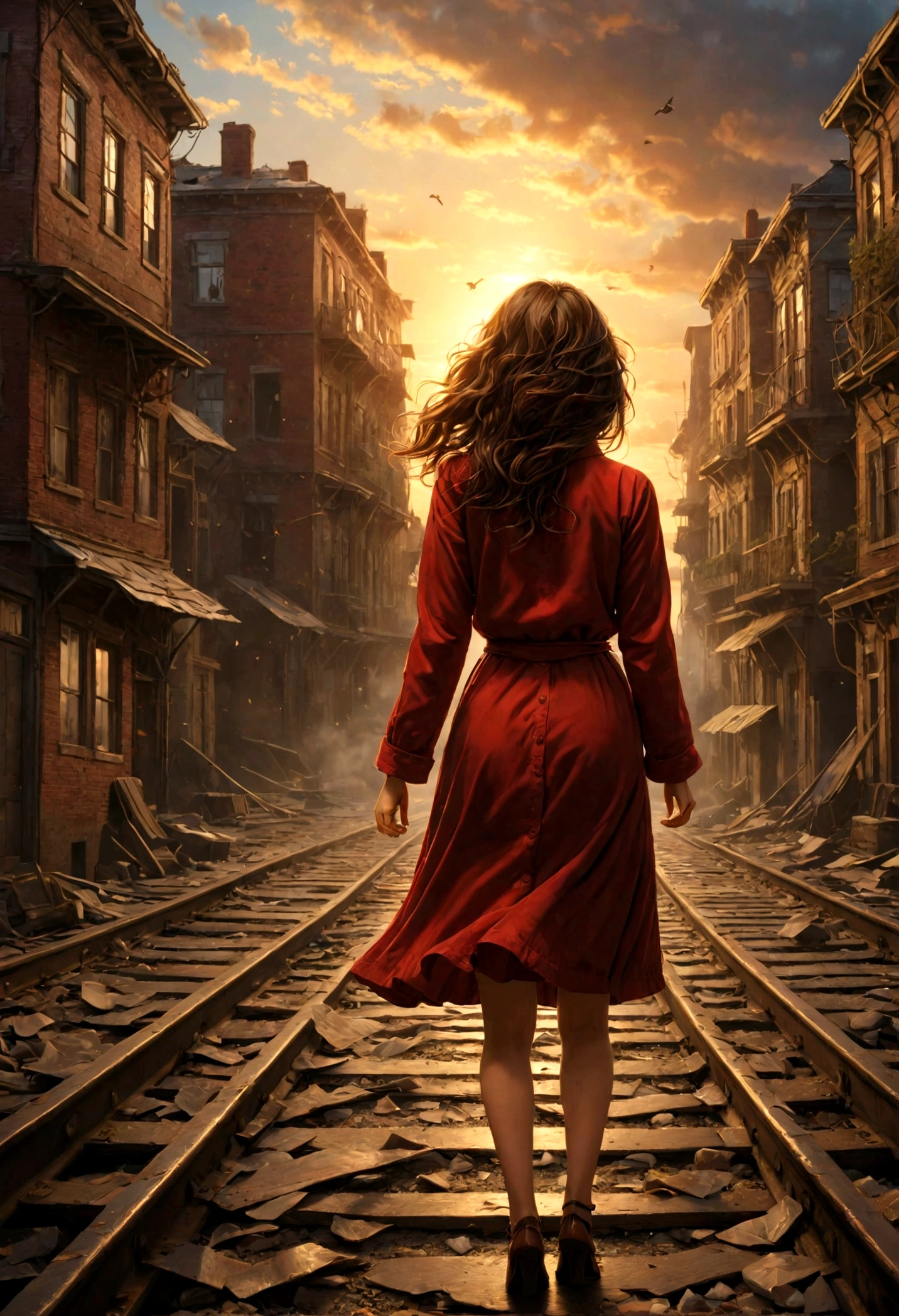 Sudden departure, unforgettable memories, regrets, hatred, anger, sadness, despair, hope, anticipation for a new relationship