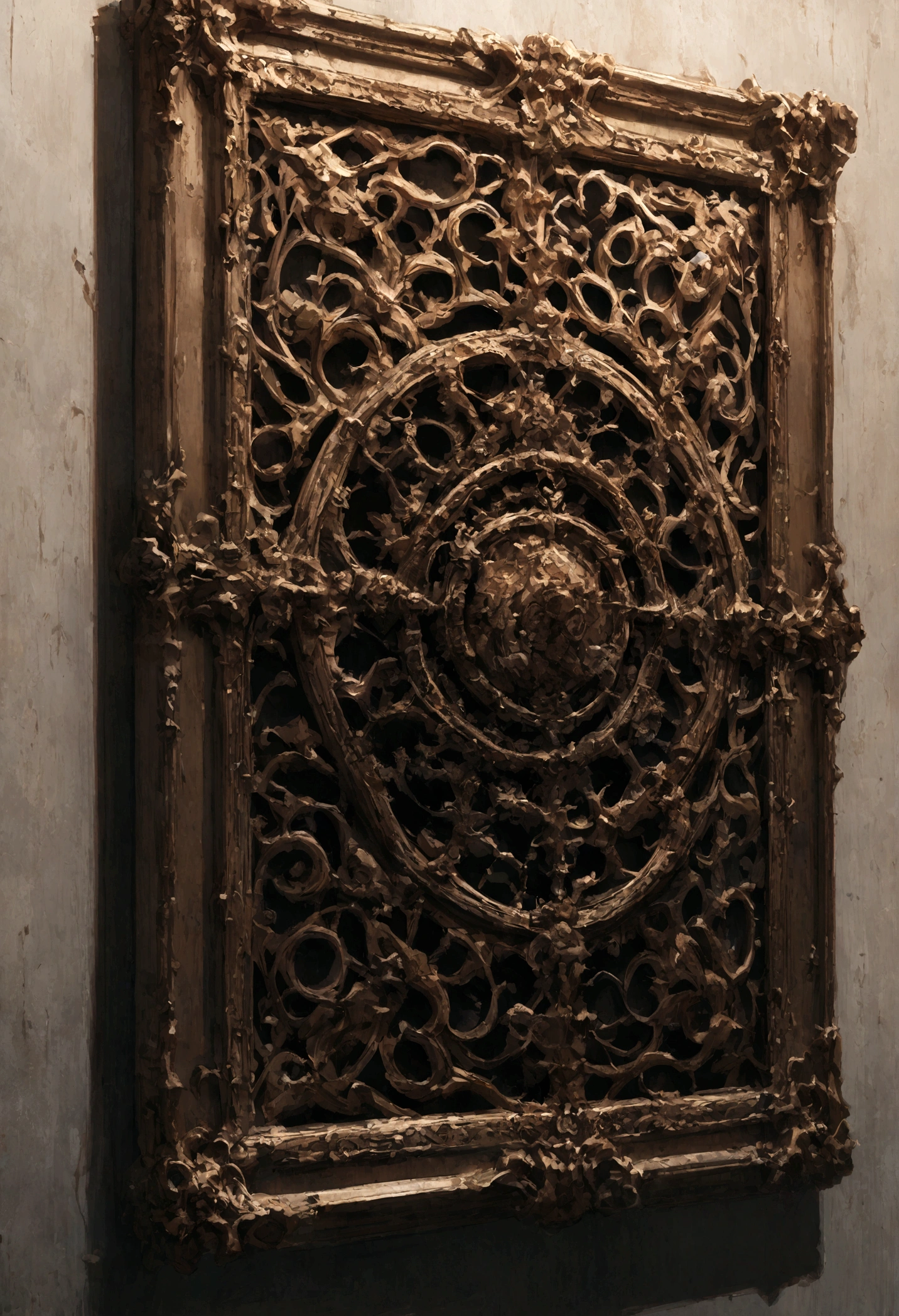 frame on the wall