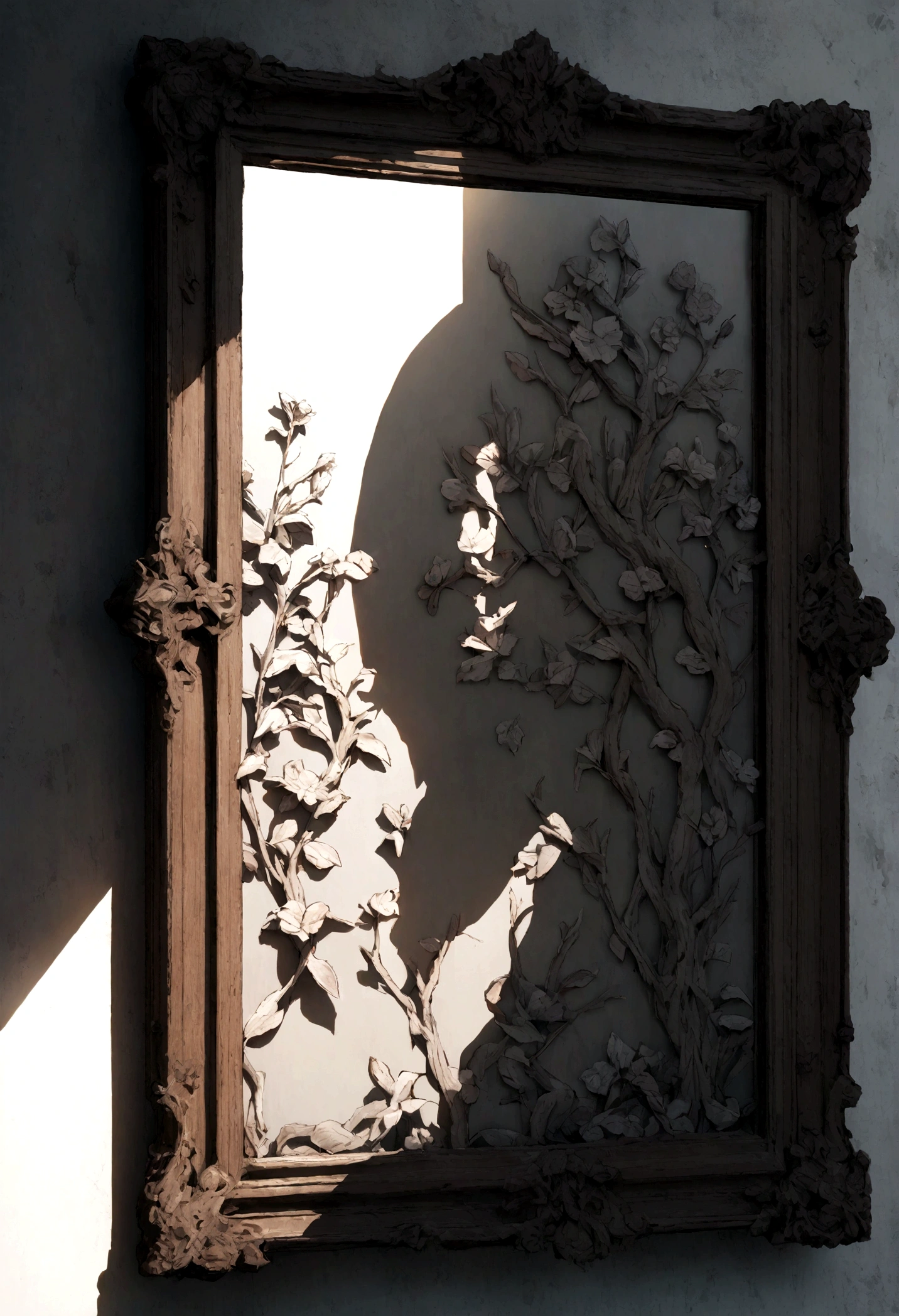 frame on the wall