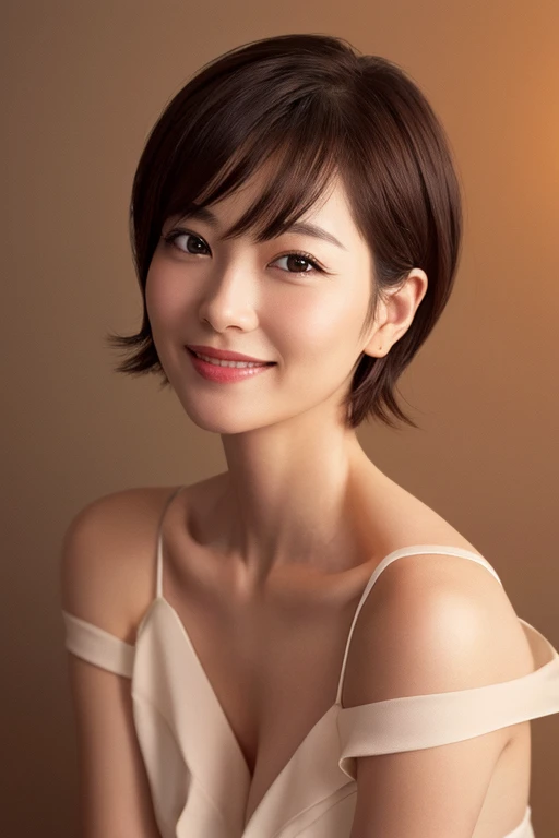 8K, table top, Raw photo, highest quality, realistic, Highly detailed CG Unity 8K wallpaper, Depth of the bounds written, cinematic light,ray tracing, (very beautiful face, beautiful lips, beautiful eyes), face with intricate details, ((highly detailed skin)) 1 girl, in the dark, deep shadow, 1 cute Japan girl, , ((looking at the viewer)),(big smile:1.3), (blurred background), beautiful earrings, bracelet, necklace, clear eyes, , (big eye ace forward, (upper body shot), , (looking at the viewer:1.3) open chest, Huge , Plump、 focusing,,((sheer tank top、No bra))), Random hairstyles for short hair and up hair、black hair、blush、Sexy Inviting Poses、Fuck me eyes、18 ~ Random age between 35 years old、white skin、multiple moles