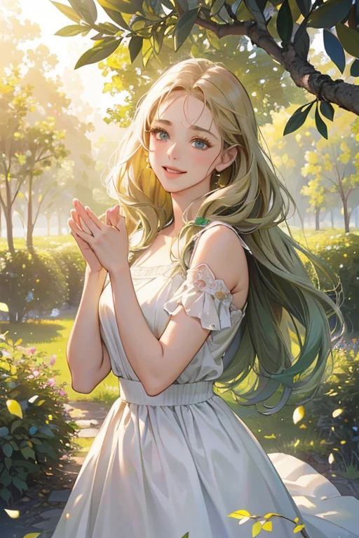 (best quality,4k,8k,highres,masterpiece:1.2),ultra-detailed,(realistic,photorealistic,photo-realistic:1.37),Russian girls in white dresses,olive tree in a garden,beautiful detailed eyes,beautiful detailed lips,extremely detailed eyes and face,long eyelashes,pick olives,delicate olive branches,golden sunlight,soft shadows,lush green grass,vibrant colors,fresh summer air,dreamlike scenery,subtle breeze,serene atmosphere,peaceful surroundings,natural beauty,feminine grace,gentle poses,white flowers,playful laughter,resplendent dresses,traditional Russian hairstyles,joyful expressions,abundance of olives,harvesting season,traditional woven baskets,harvesting ritual,harvesting olive fruits,filled with anticipation,celebration of nature's bounty,dainty fingertips,meticulous attention,precise movements,dancing sunlight and shadows,laughter echoing through the grove,shared joy and camaraderie,unforgettable memories adorned with olive leaves,magical olive gathering experience,celestial beauty,traditional elements blended with modern aesthetics,lifelike details that captivate the viewer's gaze.
