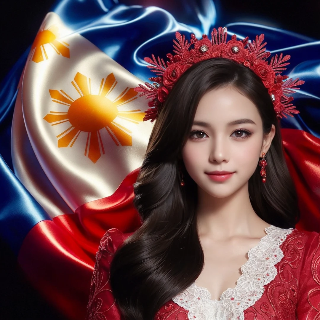 1young girl, long hair, brown eyes, (smile slightly, Innocent and cute expression), model, Enchanting, Sublime, Ethereal, fantastic, extremely detailed CG unified 8k wallpaper, High-definition raw color photos, professional photography, indoors, (Cake shop, lots of cakes lined up), (Bokeh), depth of fields,