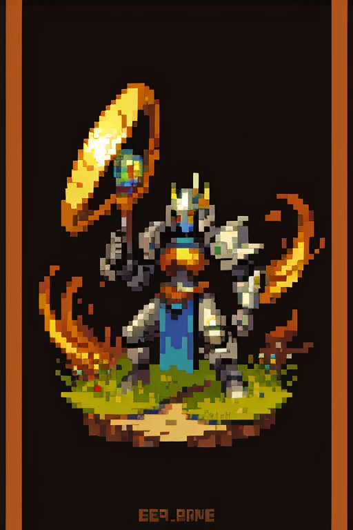 pixel art
Medieval robot