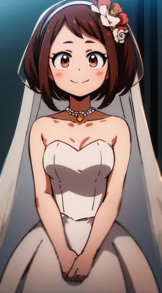 masterpiece, best quality, high resolution, best illustration, super fine illustration, (official art:0.7), (anime screencap:0.8), perfect anatomy, nice hands, 8k portrait, detail focus hand,
1girl,
medium hair,
black hair,
(purple eyes:1.2), (beatiful detailed eyes:1.5),
flower hair ornament,
(large breasts:0.8),
hairstyle: (black wedding bun short hair:1.2)
Outfit: (wedding dress,intricate dress, ball gown, bridal veil, bride, curtains, depth of field, dress, flower, hair flower, hair ornament, see-through,white flower, white rose:1.1),
looking at viewer,
cowboy shot,
natural light, background of indoor, lie on the bed,