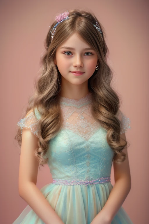 a beautiful lolita girl, 1girl, elegant dress, long wavy hair, cute, kawaii, sparkling eyes, long lashes, perfect skin, soft lighting, pastel colors, fantasy, digital painting, (best quality,4k,8k,highres,masterpiece:1.2),ultra-detailed,(realistic,photorealistic,photo-realistic:1.37),intricate details, delicate, whimsical, dreamlike