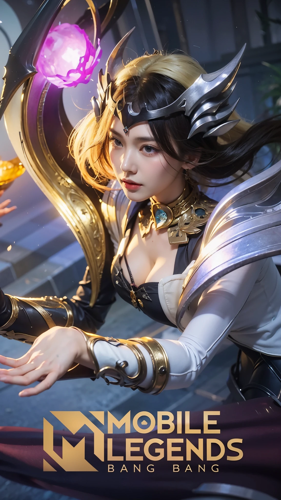 a close up of a girl Blonde  hair , big booobs ,  shadowbringers cinematic, 4 k detail fantasy, a beautiful fantasy empress, game cg, xianxia fantasy, xianxia hero, 2. 5 d cgi anime fantasy artwork, cinematic goddess close shot, ruan jia and artgerm, wow 4 k detail fantasy, hyperdetailed fantasy character