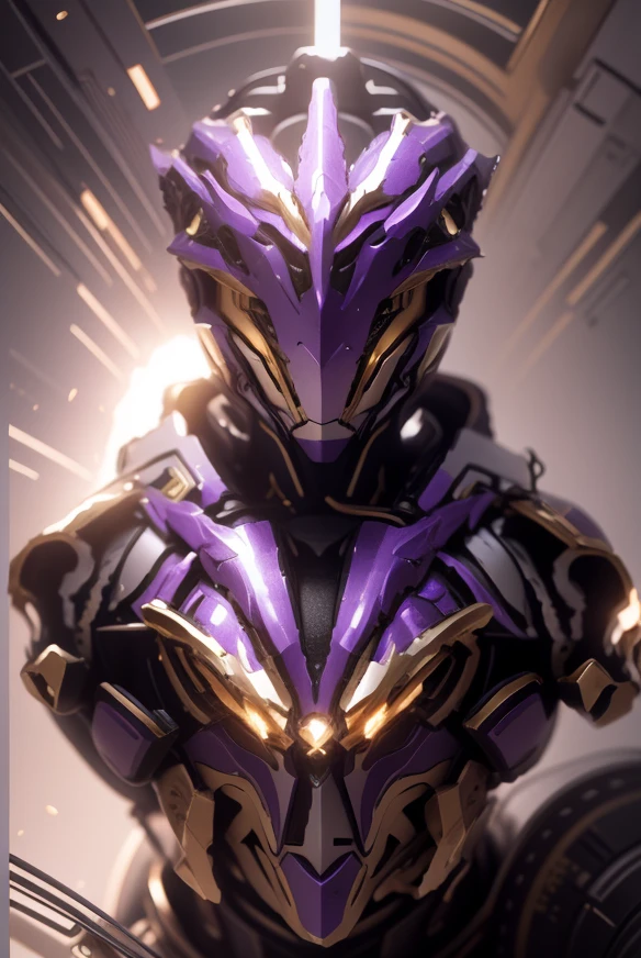 The color changes to purple and gold，Some purple and gold（Ensure its layering and armor texture，Purple is the main color，Add some gold for decoration，Add some transparent texture in it）