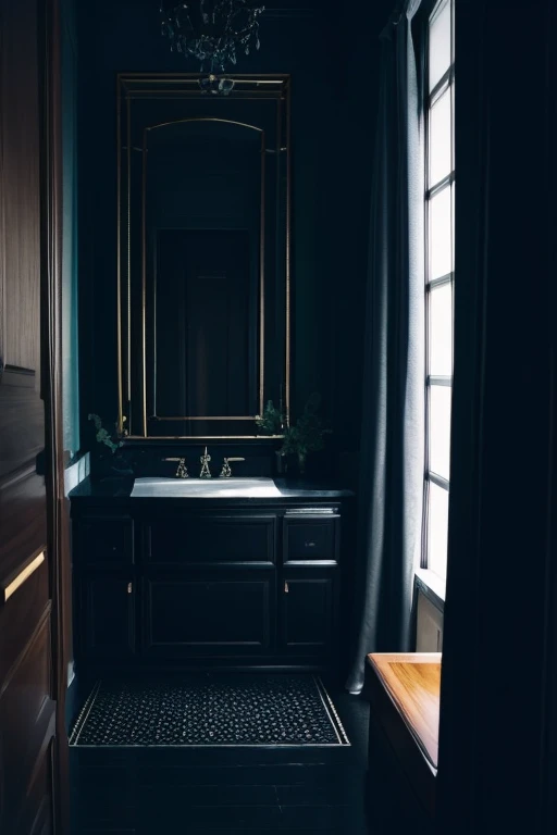 Stylish Dark Room
