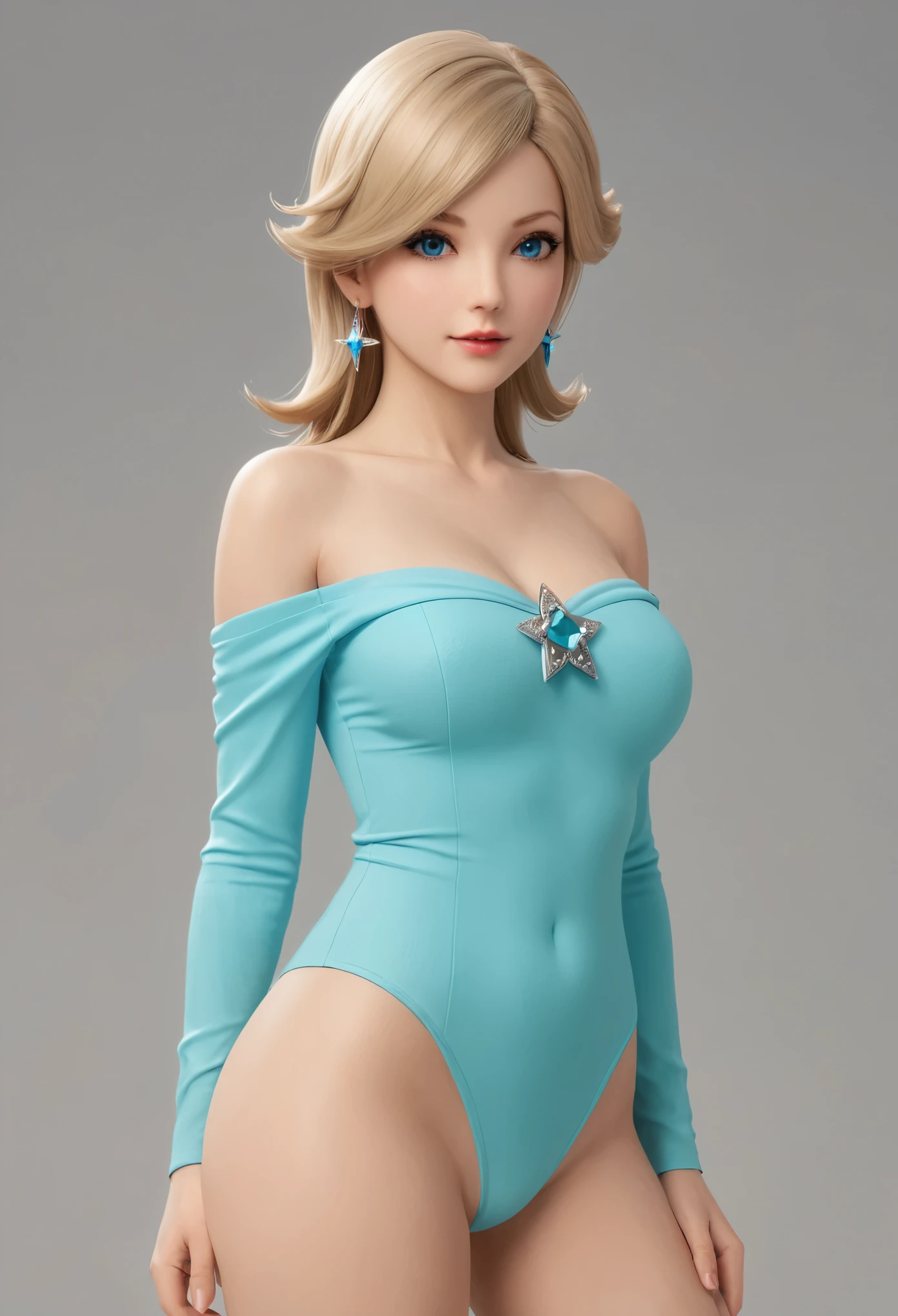 score_9, score_8_up, score_7_up, rating_explicit, it stands next to Rosalina, 