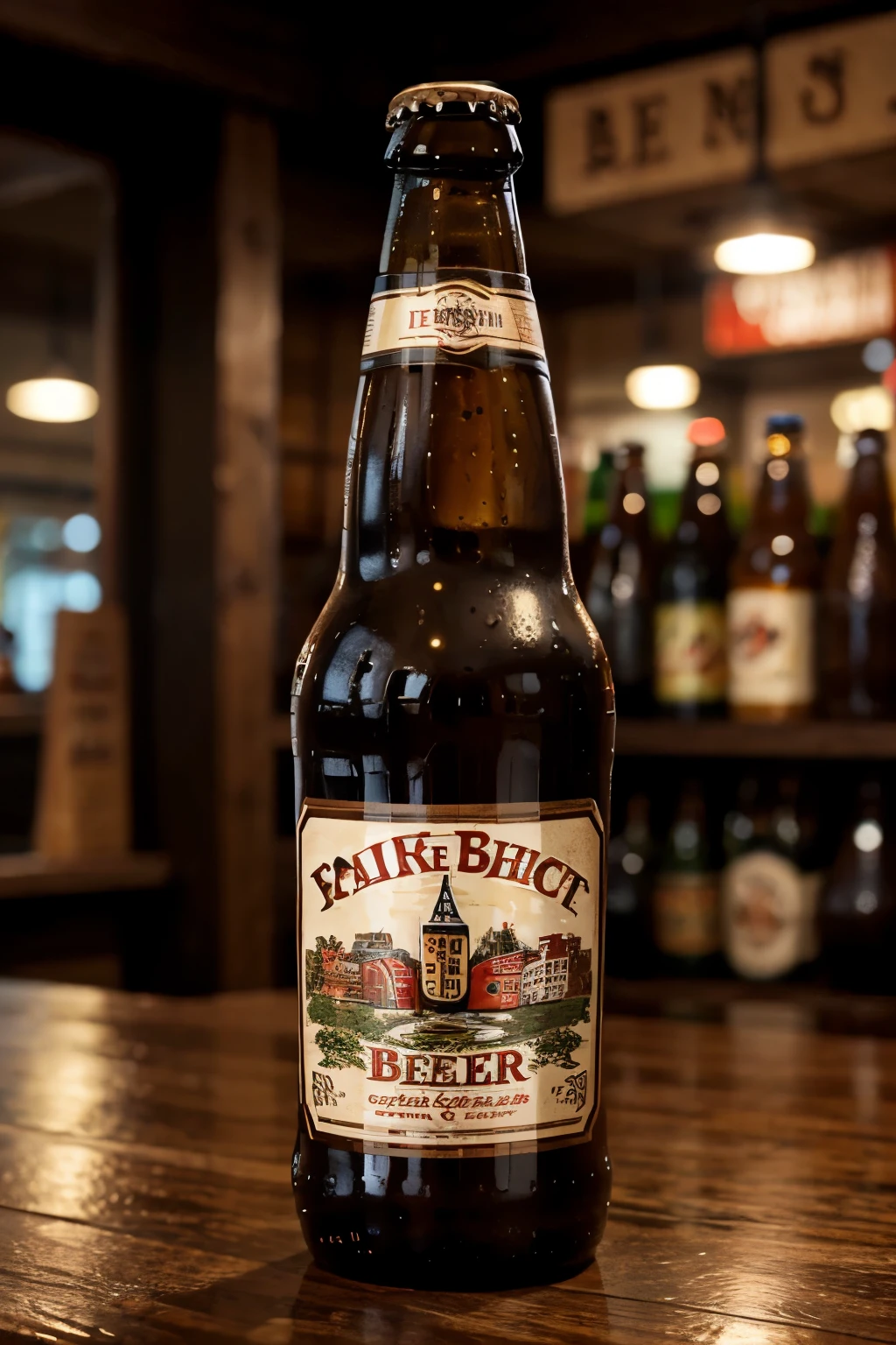 beer bottle label