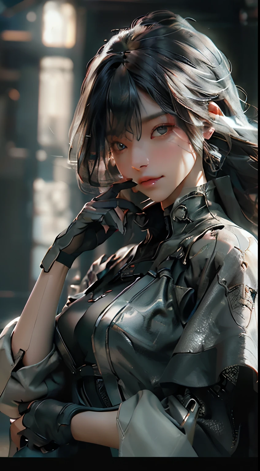 ((best quality)), ((masterpiece)), (detailed:1.4), 3D, Image of a beautiful cyberpunk woman,HDR (High Dynamic Range),Ray tracing,NVIDIA RTX,Super Resolution,Unreal 5,Subsurface scattering,PBR Textures,Post-Processing,Anisotropic filtering,Depth of Field,Maximum clarity and clarity,Multi-layered textures,Albedo and specular reflectograms,Surface shading,Accurate simulation of the interaction between light and material,Perfect proportions,Octane Rendering,Two-color lighting,Large aperture,Low ISO,White Balance,Rule of Thirds,8K Native, He is holding two durians in his hand