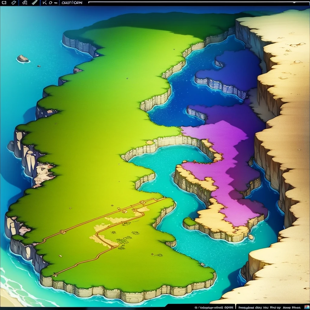 arafed map of a island , fantasy map, fantasy map, ancient fantasy regional map, fantasy world map, game map, an isometric fantasy map, simple fantasy map, based on geographical map, d&d style fantasy map design, fantasy cartography