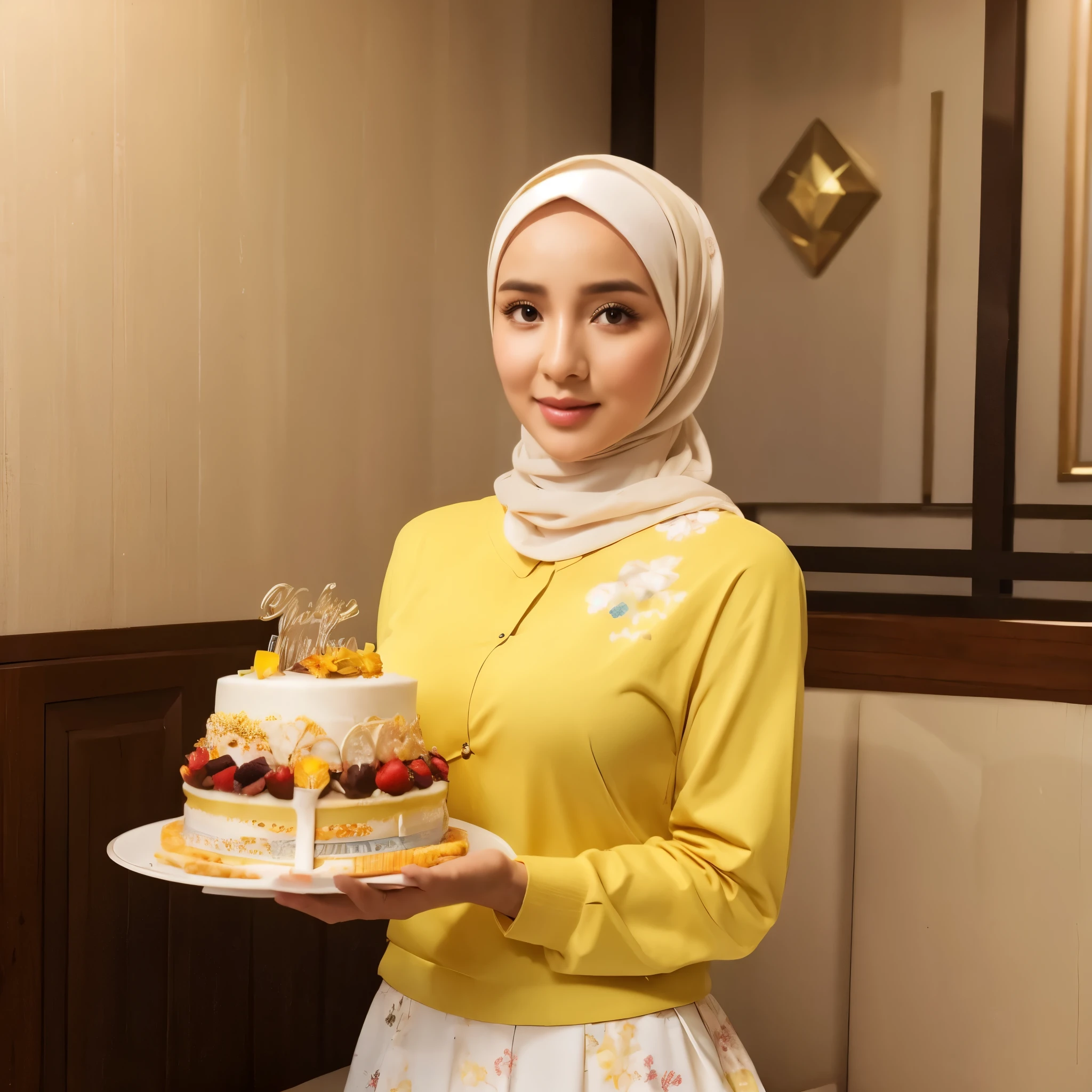 Hijab big breast realistic