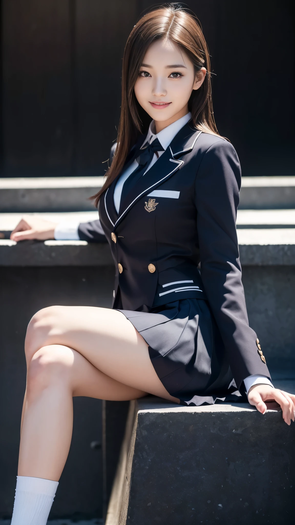 1girl, 8k, realistic, hdr, bokeh, canon, masterpiece, best quality, perfect body, karina, stewardess, dynamic pose, detailed skin, realistic skin, realistic pose, realistic background, beautiful face