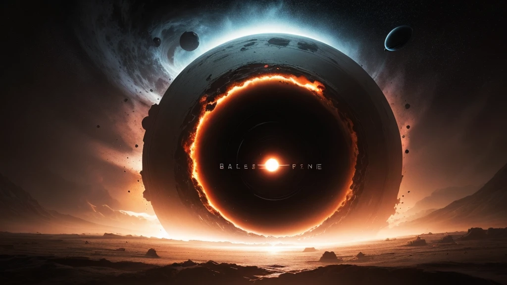 Black hole wallpaper
