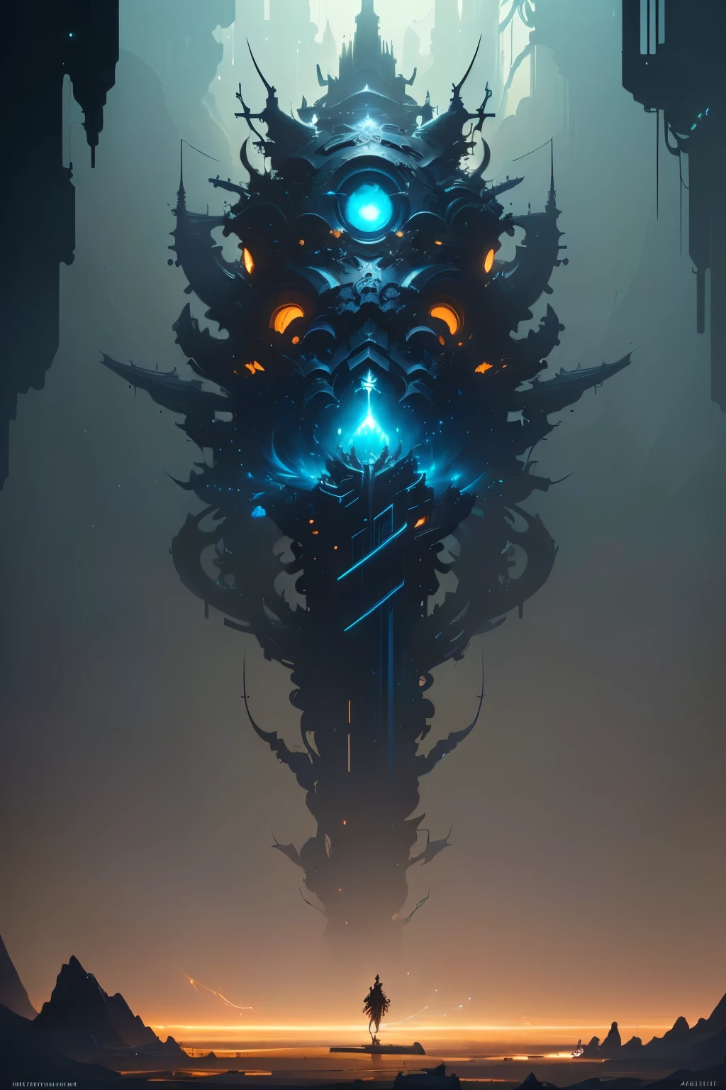 masterpiece, best quality, (extremely detailed CG unity 8k wallpaper), (best quality), (best illustration), (best shadow), absurdres, realistic lighting, (Abyss), beautiful detailed glow, art by PeterMohrBacher,