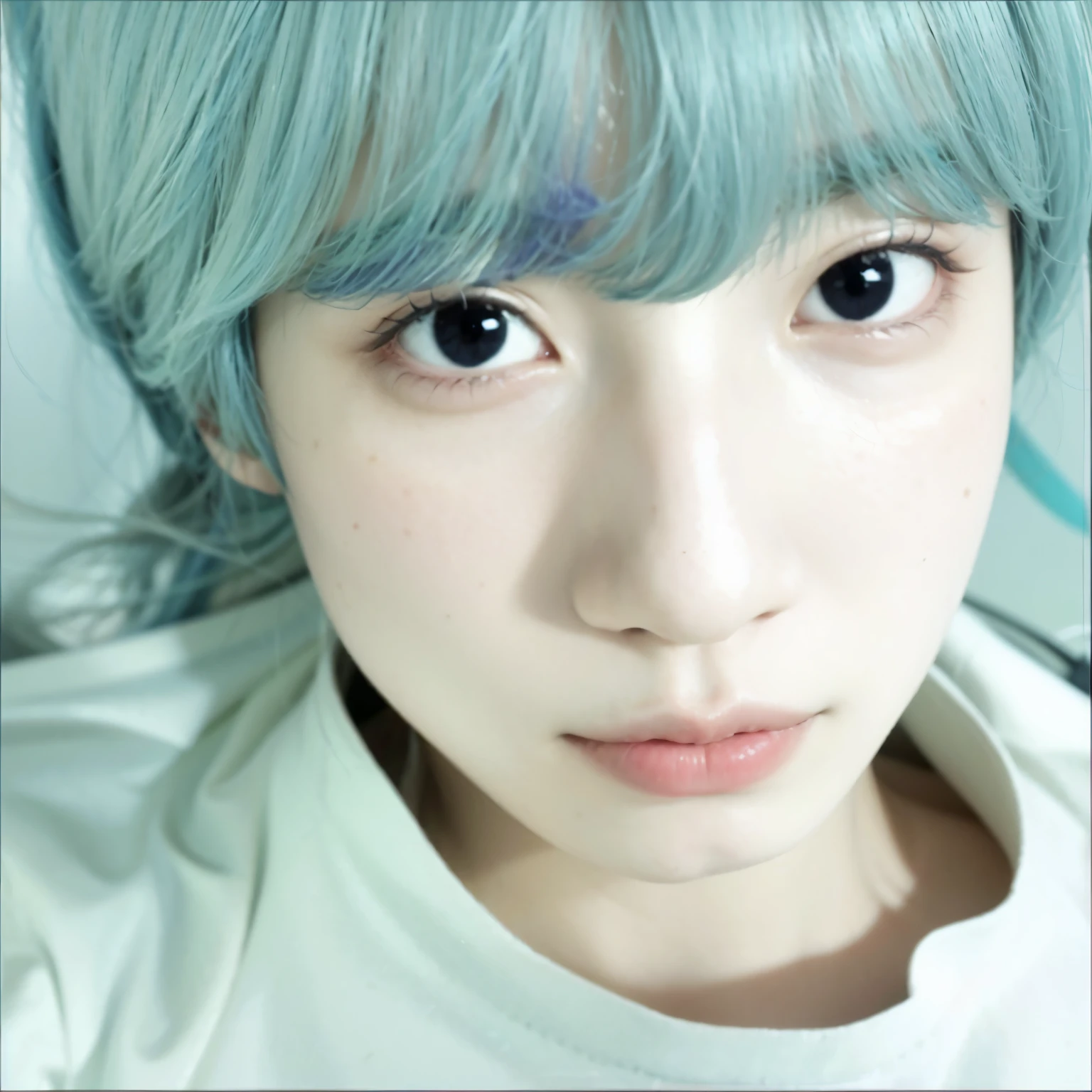 mulher arafa com cabelo colorido sentada em uma mesa, Jung Jaehyun, adorable and pale korean face, Ulzzang inteligente, Kim Doyoung, com cabelo curto, jossi do blackpink, Hong junho hyung, Tae June Kim, Ulzzang, o corte Hime, Jaeyeon Nam, xqc, Parque Jimin, cabelo curto platinado moleca