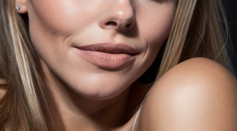 raw close-up of a stunningly beautiful woman, pelos canais da Holanda, lojas que vendem queijo gouda, CRU, 8K, UHD, natural lighting, dia perfeito, amador, candid, close extremo, focus on lips, natural lips,