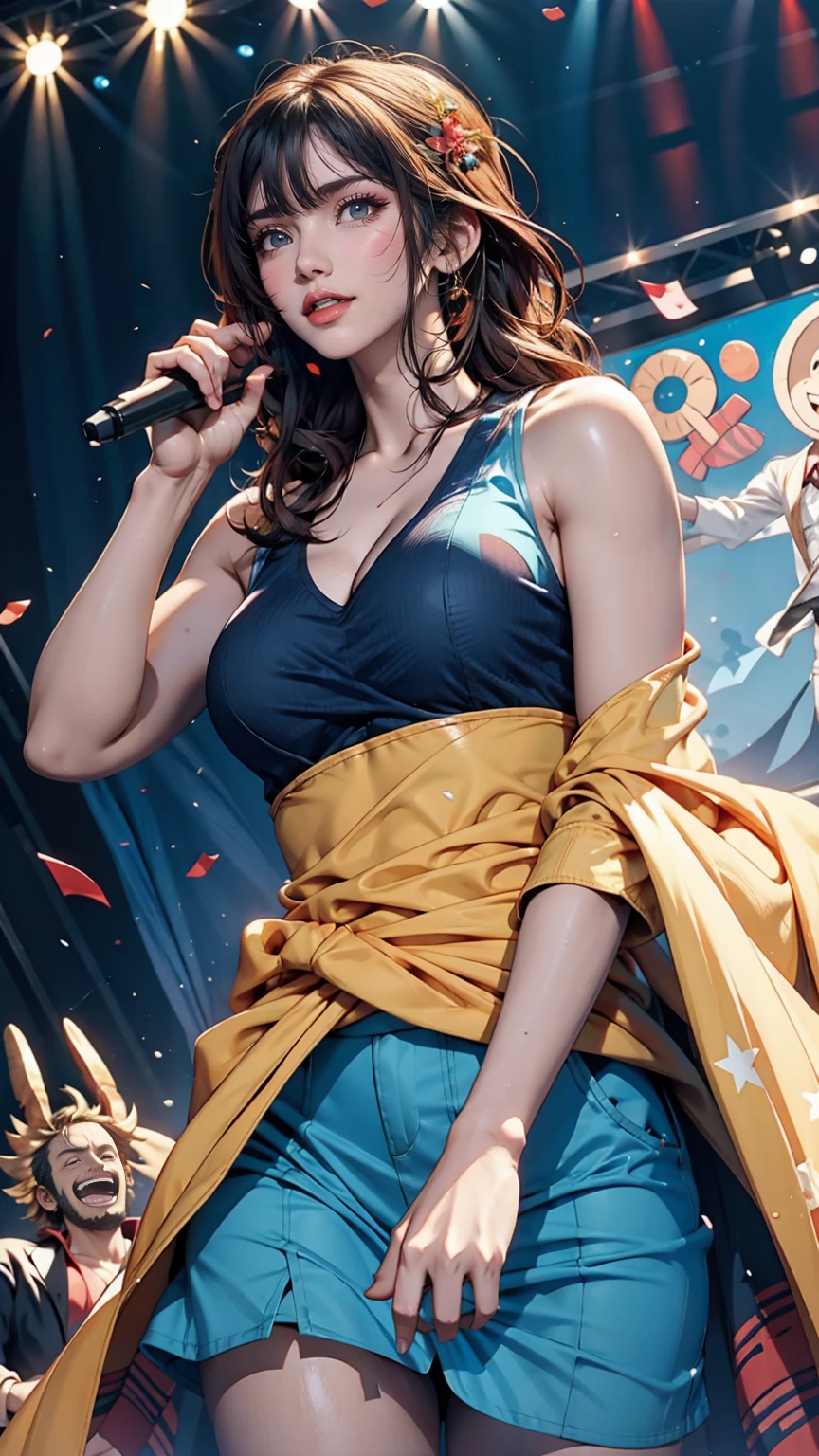 「one piece」、Uta、smile、Singing passionately