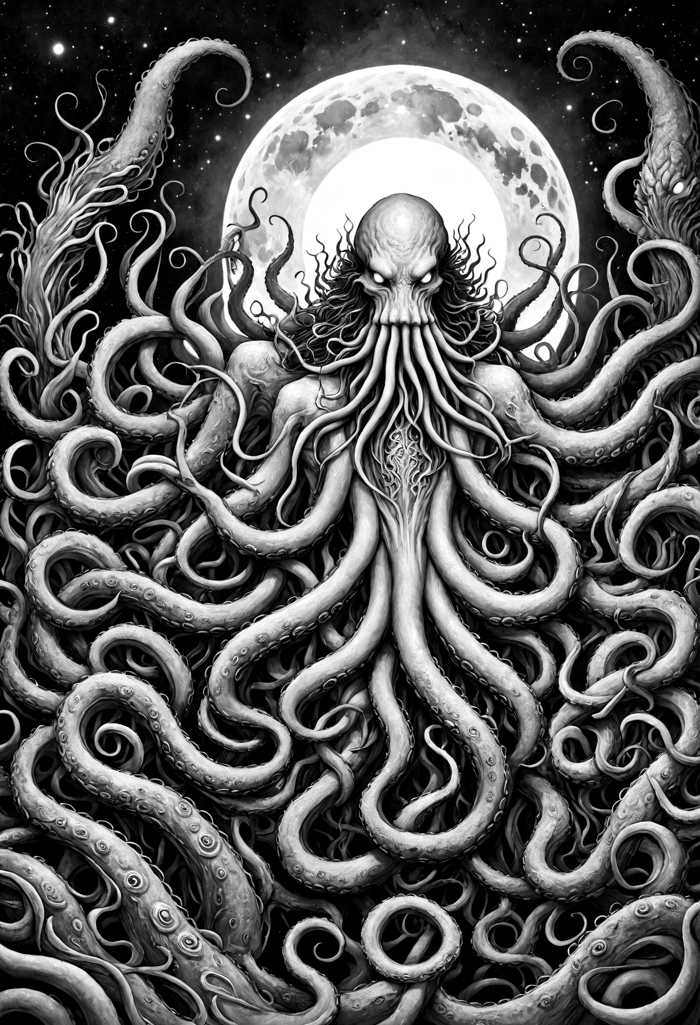 Cthulhu Mythos,Cosmology,Long tentacles,Symbol of the sacred