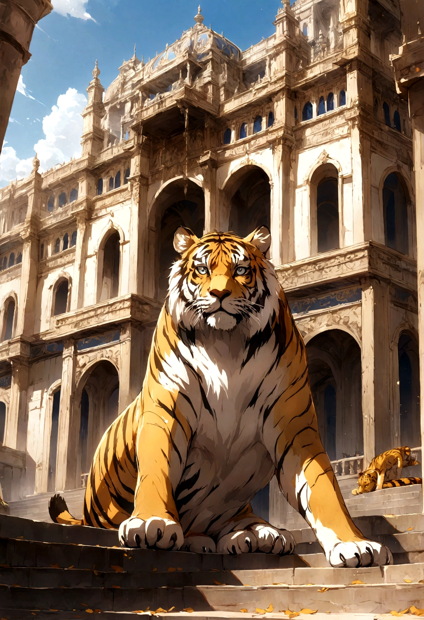 king of the tiger,palace,sky