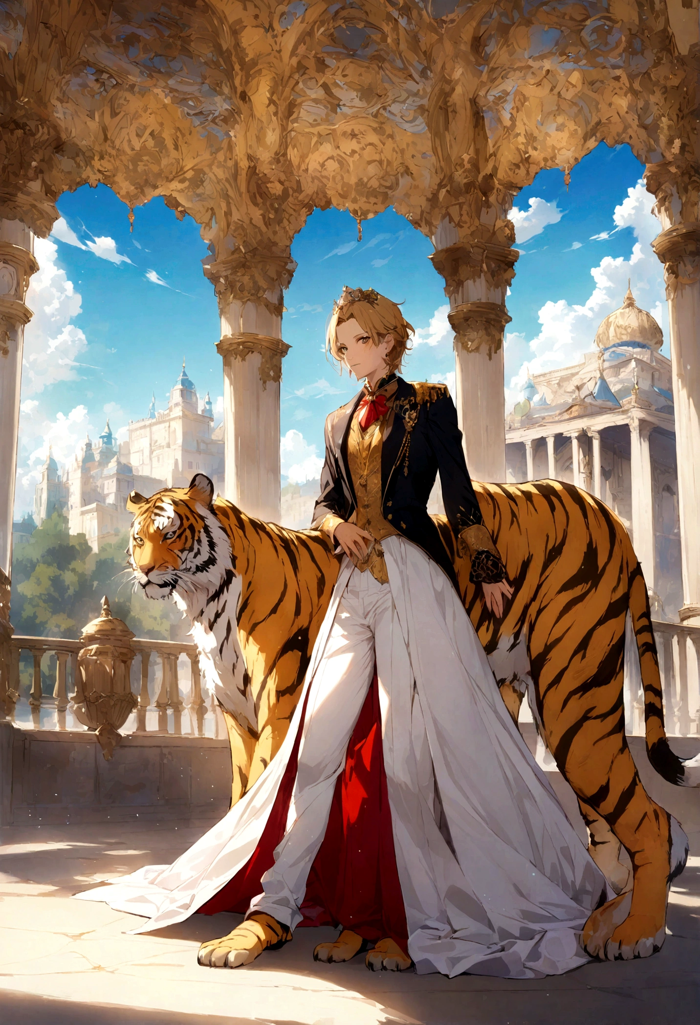 king of the tiger,palace,sky