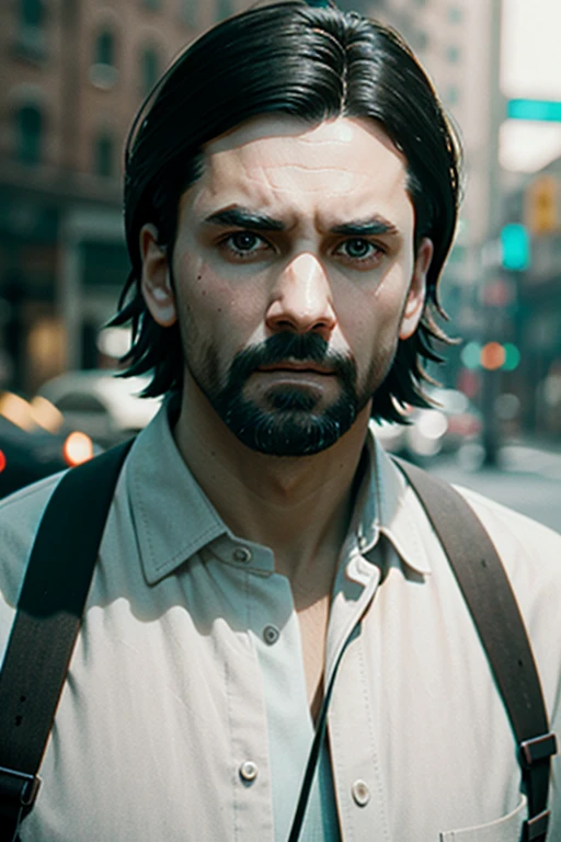 ((masterpiece, best quality)), AWAlan, 1boy, solo, facial hair, short black hair, wear trucker hat, ilya kuvshinov, trending on Artstation, 2. 0, model pose, very coherent symmetrical artwork, depth field, unreal engine, cinematic, hyper realism, high detail, octane cinema 4 d render, a 2 4 cinematography, 8 k