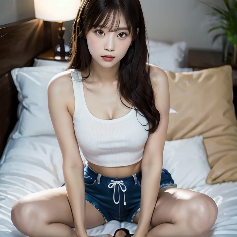 Portrait, Shorts, hot pants, Deflect the waist
