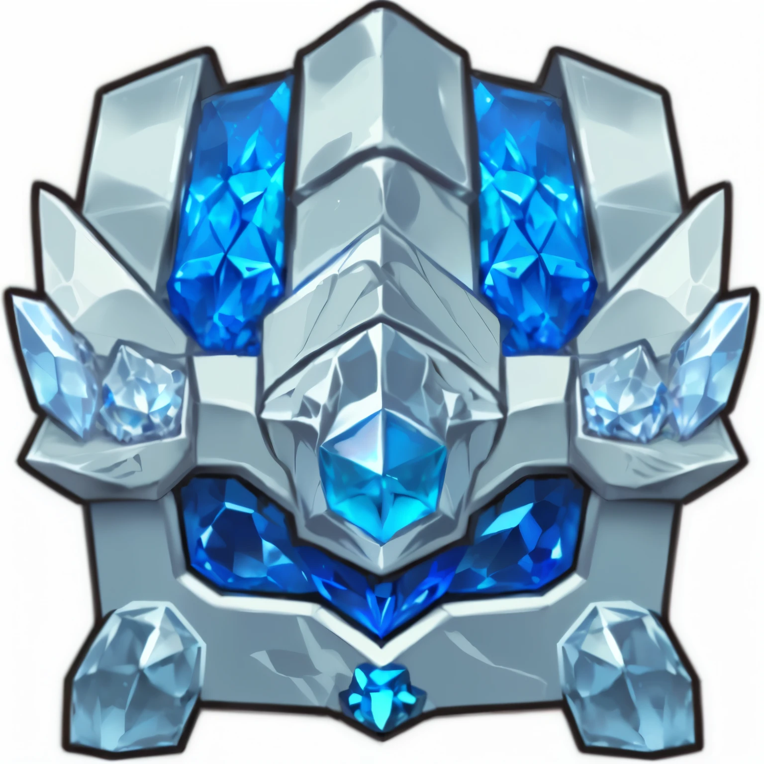crystal，crystalTreasure Chest，Brilliant，Colorful，Treasure Chest