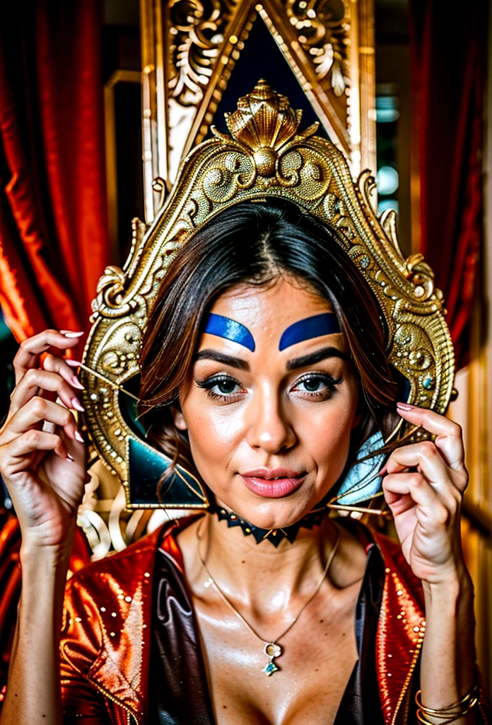 A capa pode apresentar um protagonista de postura altiva e orgulhosa, perhaps in a grandiose setting that reflects your overconfidence. Elements such as broken mirrors or distorted shadows can suggest the illusion behind pride. Rich, vibrant colors can convey a sense of pomp and extravagance.