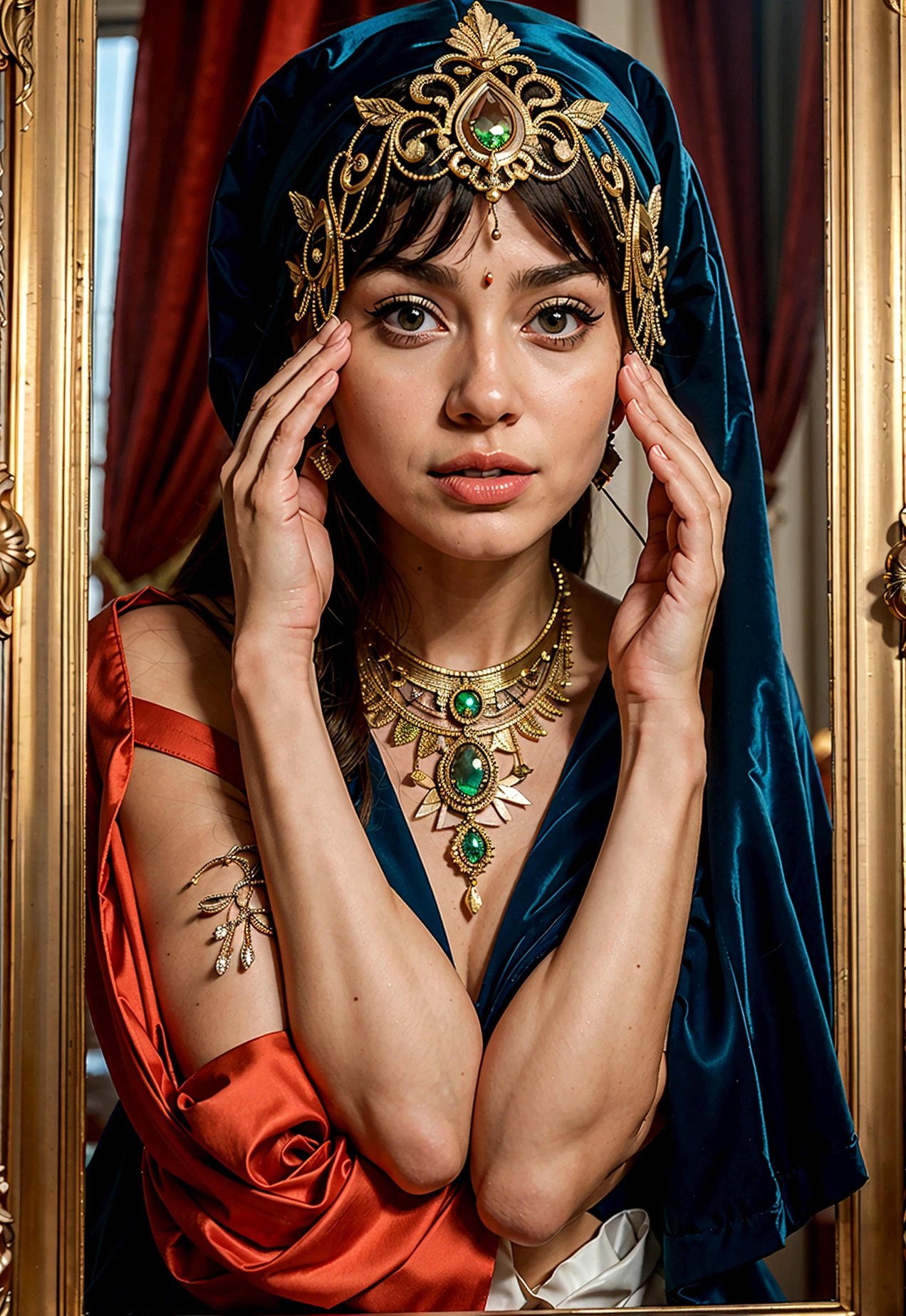 A capa pode apresentar um protagonista de postura altiva e orgulhosa, perhaps in a grandiose setting that reflects your overconfidence. Elements such as broken mirrors or distorted shadows can suggest the illusion behind pride. Rich, vibrant colors can convey a sense of pomp and extravagance.