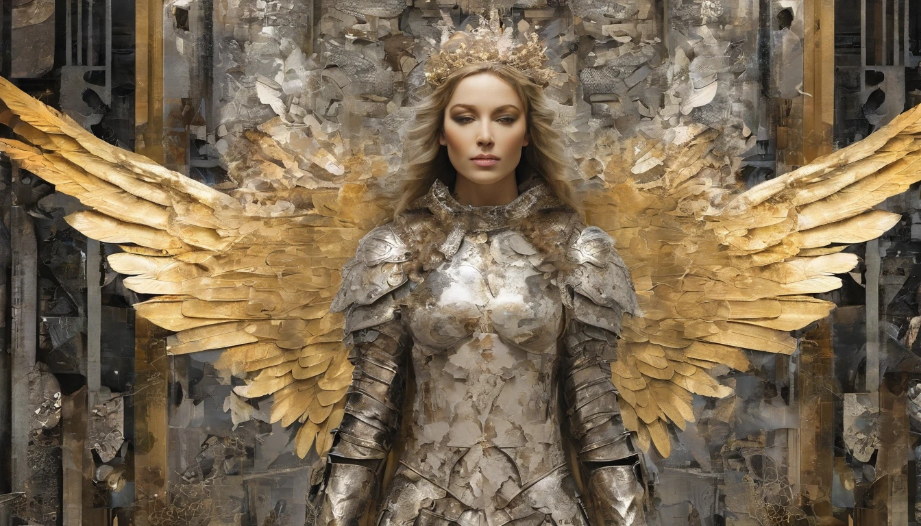 Angel in plastic armor