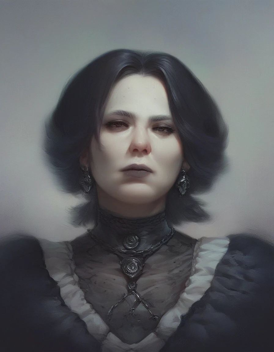 score_9, score_8_up, score_7_up, score_6_up, score_5_up, score_4_up, source_anime, portrait, solo,  mature 30 years old metal rock Gothic female