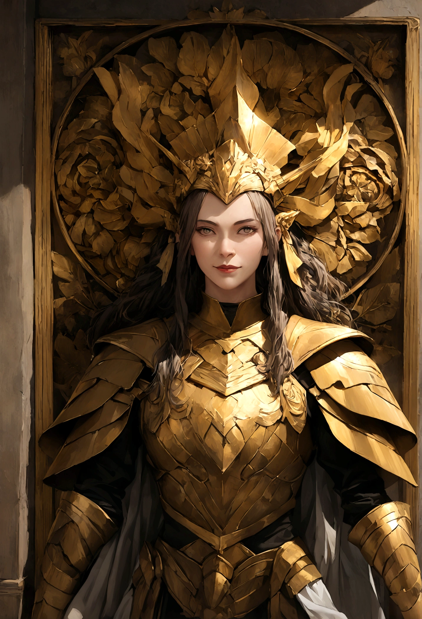 Gilgamesh門を開く. (highest quality,4K,8k,High resolution,masterpiece:1.2),Super detailed,(Realistic,photoRealistic,photo-Realistic:1.37),Portraiture,Painting In this wonderful work of art, Gilgamesh, Legendary heroes, You can see the gates to the majestic city being opened.. This image shows the highest quality and attention to detail., Ensuring a truly immersive experience. Gilgamesh is portrayed with amazing realism, Showing off his powerful physique, Adorned in elaborate armor and lavish costumes. His face is crafted with great care, With strong, determined eyes, Exquisitely crafted facial features, Strong jawline. His Hall々The presence of、This is further accentuated by her flowing locks of hair.。. Gilgamesh巨大な門を開くと, his strength and Decide are palpable. 門自体は精巧に設計されてGilgamesh門を開く. (highest quality,4K,8k,High resolution,masterpiece:1.2),Super detailed,(Realistic,photoRealistic,photo-Realistic:1.37),Portraiture,Painting In this wonderful work of art, Gilgamesh, Legendary heroes, You can see the gates to the majestic city being opened.. This image shows the highest quality and attention to detail., Ensuring a truly immersive experience. Gilgamesh is portrayed with amazing realism, Showing off his powerful physique, Adorned in elaborate armor and lavish costumes. His face is crafted with great care, With strong, determined eyes, Exquisitely crafted facial features, Strong jawline. His Hall々The presence of、This is further accentuated by her flowing locks of hair.。. Gilgamesh巨大な門を開くと, his strength and Decide are palpable. The gate itself is intricately designed., Ornate carvings and intricate patterns, A sense of grandeur and historical significance. Made from the finest materials, Reflecting the expertise of skilled craftsmen. The surroundings are bathed in the warm glow of the setting sun., Creates a dramatic and awe-inspiring atmosphere. The color palette has been carefully chosen to enhance the overall tone of the image., Rich earth tones and vibrant accents bring the scene to life. この作品はPortraitureのようなクオリティを誇っている, Carefully consider the brushstrokes and details、Executed. The detail is truly astonishing., Immerse the viewer in the world of Gilgamesh and the ancient city. The lighting in this piece is superbly executed., By the interaction of light and shadow、Increases overall depth and volume。. Intricate details cast subtle shadows, Add realism and depth to your images. Gilgamesh himself is soft., Warm Light, Further emphasize his importance and power. This piece perfectly captures the essence of Gilgamesh's heroic journey., Show off his strength, Decide,Face to face、smile、Handsome Japanese face、Tsundere