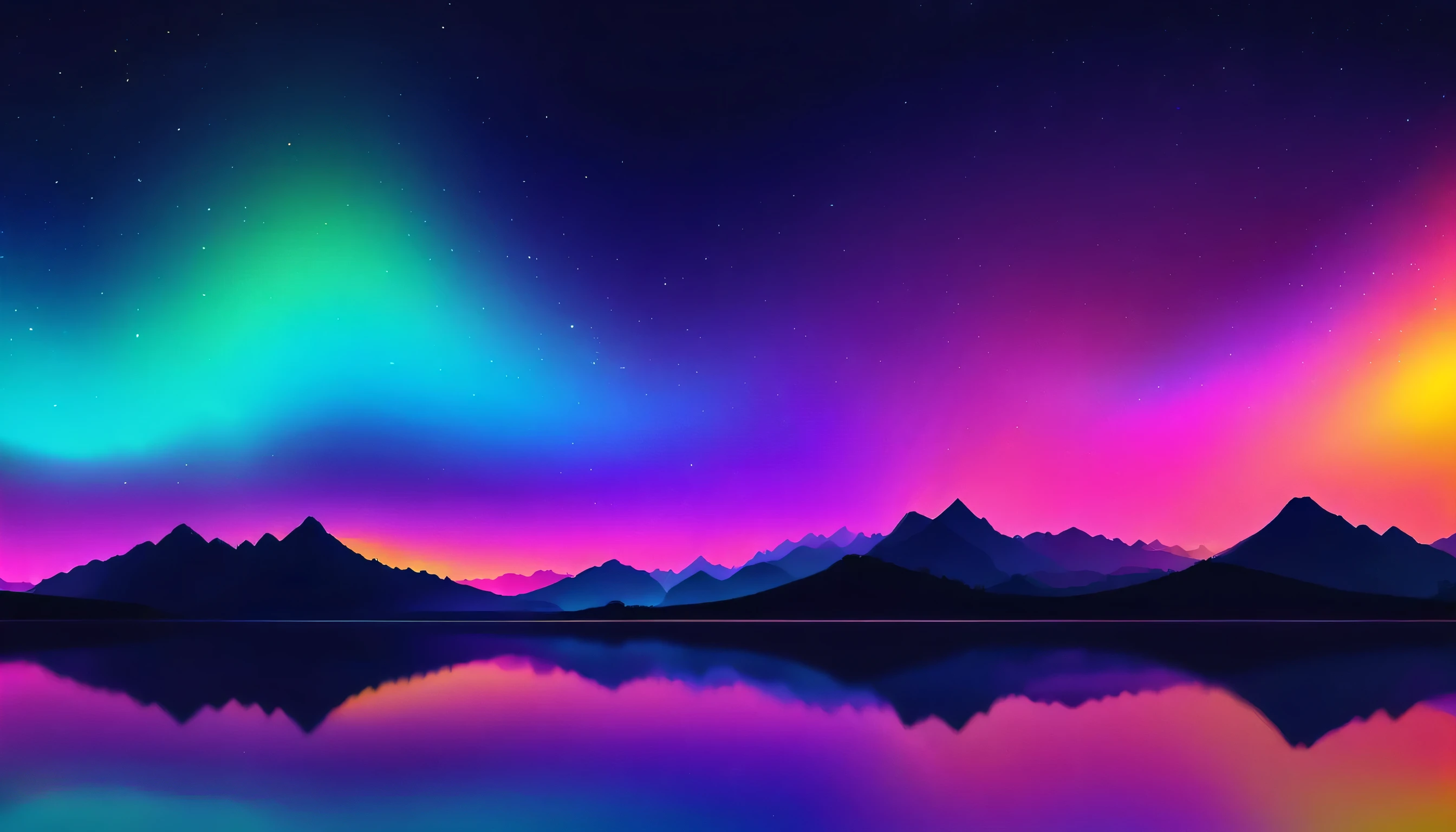 Illuminate your designs with the electrifying energy of our vibrant neon gradient wallpaper. This eye-catching 16:9 aspect ratio image features bold color transitions that evoke a sense of excitement and modernity. Ideal for digital artwork, advertising campaigns, or app backgrounds, its dynamic hues will instantly grab attention and leave a lasting impression