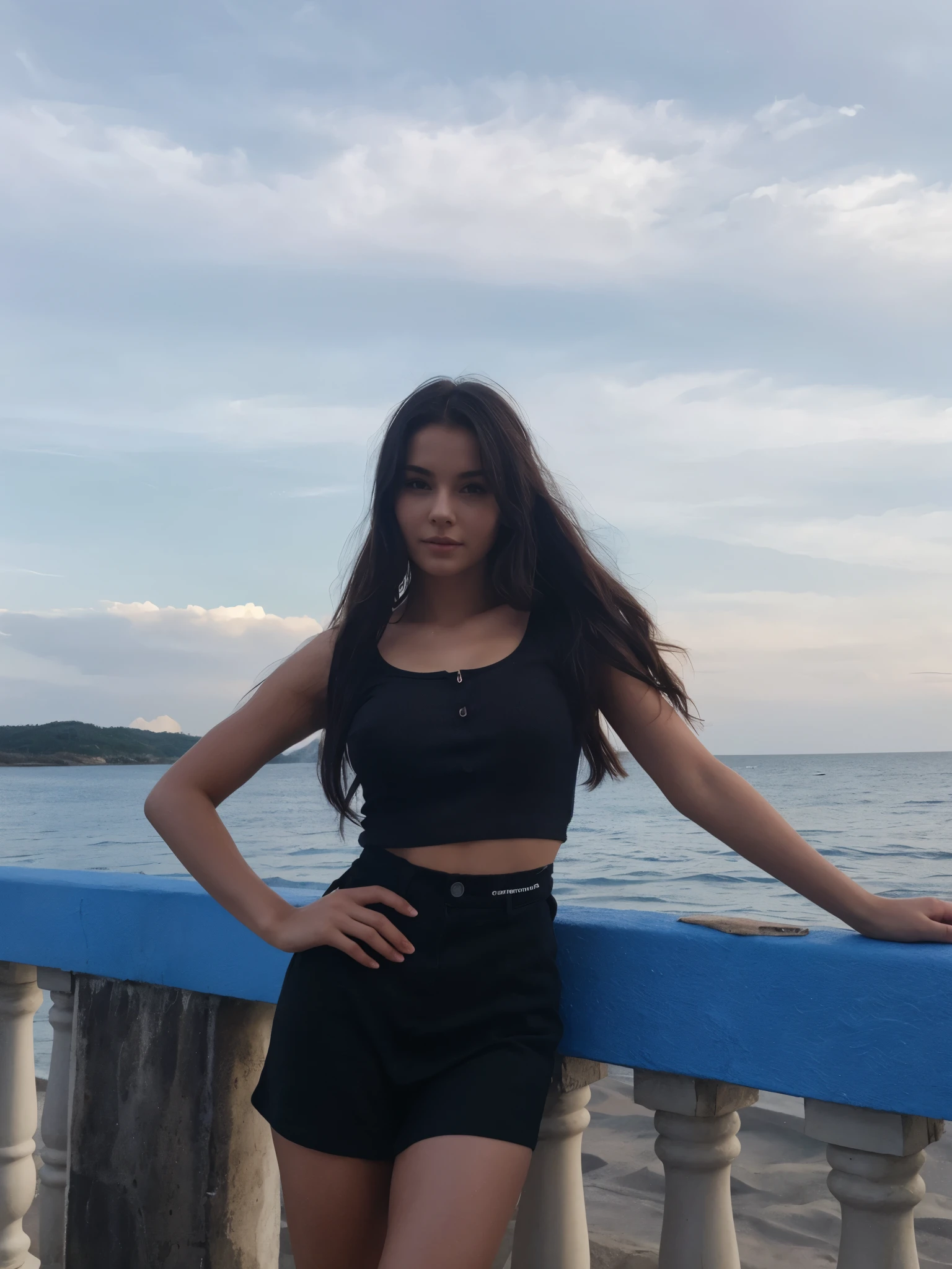 remove her short ang shirt and make her naked