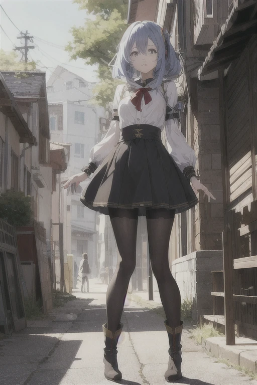 anime girl, (Hair in one eye:1.2),Enchanting anime girl, Best anime 4K, wallpapers, Attractive anime girl, 4k anime wallpaper, 4K Manga Wallpaper, Detailed digital anime art, Anime Best Girls, Beautiful Anime Girls, Detailed anime artwork, Beautiful and attractive anime women,pantyhose,boots