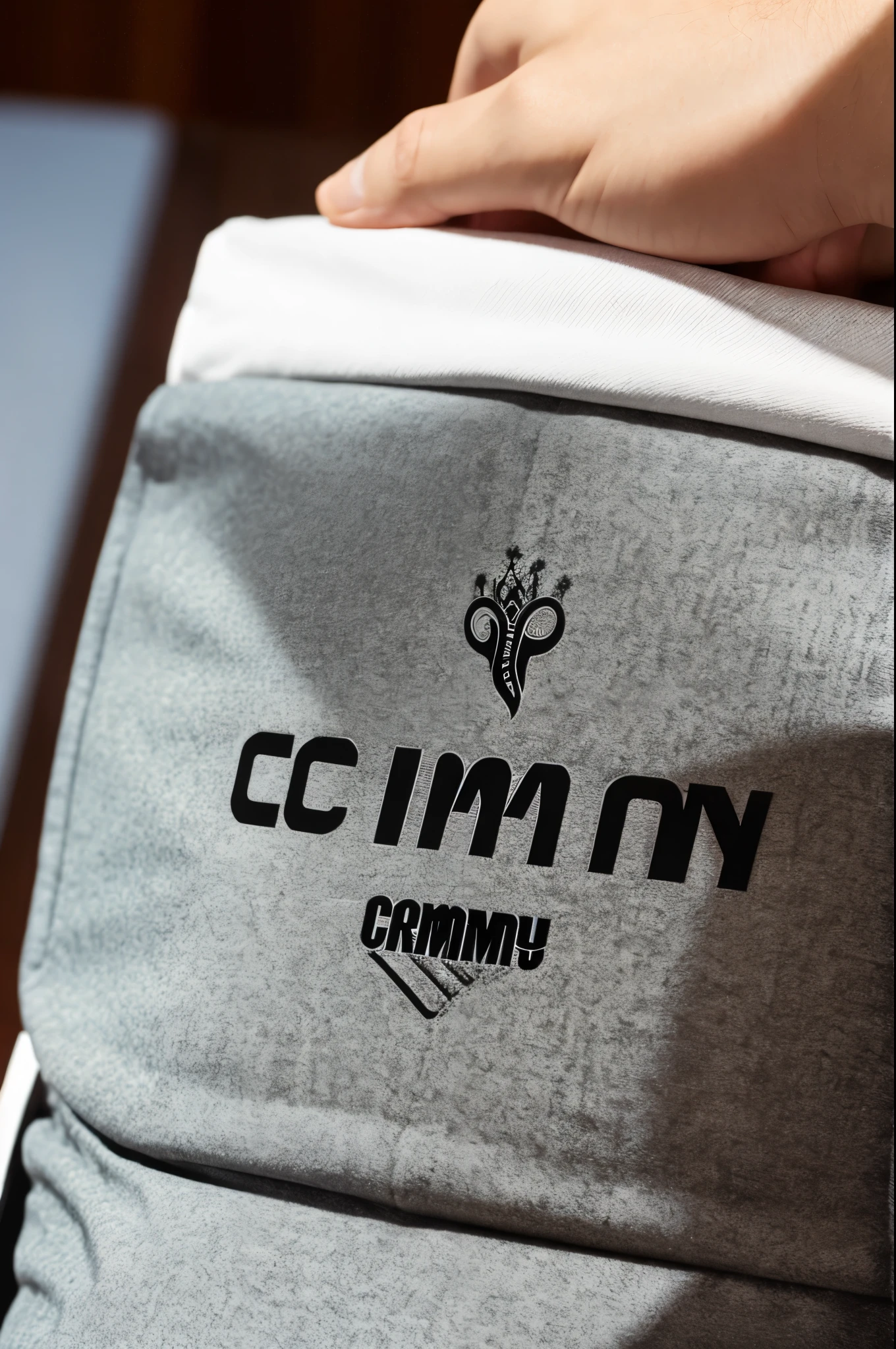 Make a croomy brand name logo
