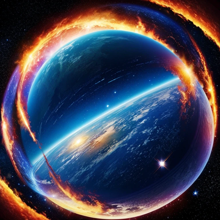 Illustration for the film about the galaxy