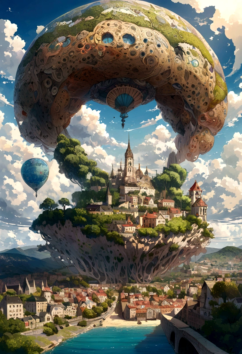 When the clouds finally dispersed and the sun shone over the town again