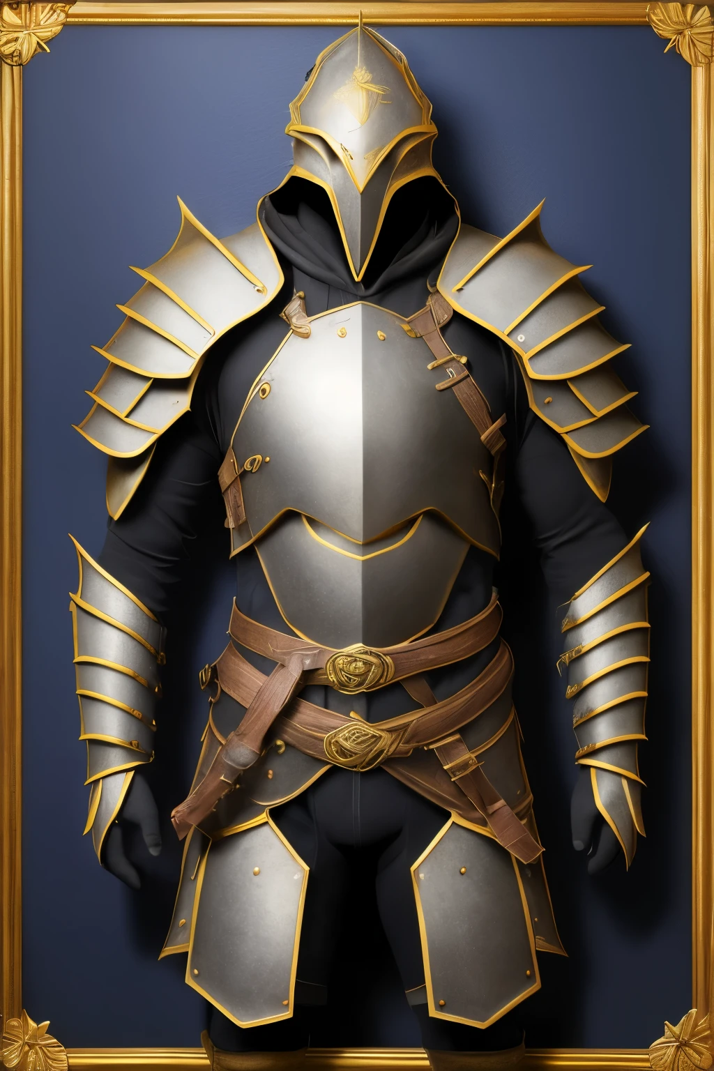((melhor qualidade)), ((Obra de arte)), (detalhado),homem, com armadura das trevas,