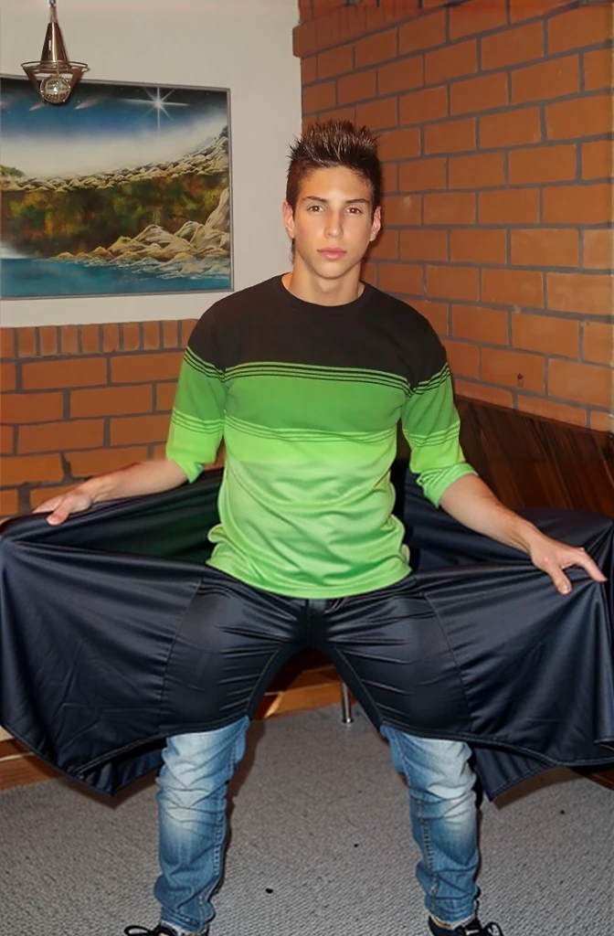 anubius with a big erect penis