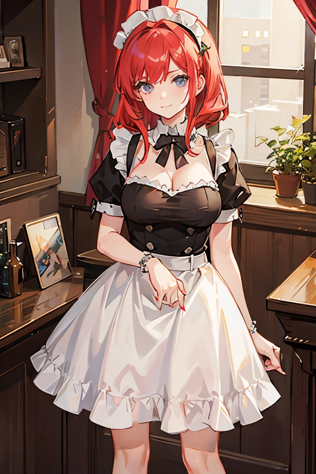 redhead milf maid