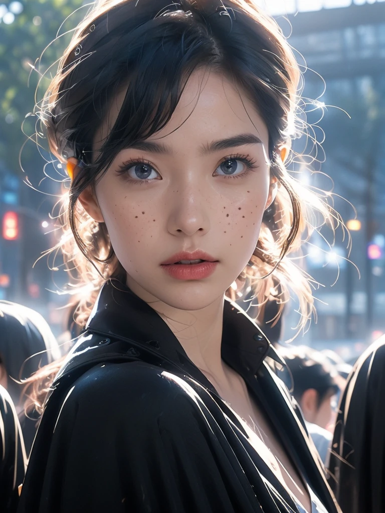 (masterpiece, best quality:1.2), (8k uhd, 16k, 32k, ultra high res), (photorealistic:1.37), (RAW photo), ultimate-realistic, ultimate-realistic details, ultimate-realistic texture, ultimate-intricate details, ultimate-realistic lighting, ultimate-realistic shadow, japanese girl, 1girl, 24yo, ultimate-cute face, ultimate-RAW skin, ultimate-eyes, (quite a bit body, from front), Asuka Langley Soryu, a character from Neon Genesis Evangelion, vibrant, fiery red hair, which cascades in lively waves, determined blue eyes that sparkle with an unyielding spirit. Her skin is fair, complementing her bold and expressive features, which carrys confidence and animated expressions. This vivid portrayal captures Asuka's physical beauty and her dynamic personality. Standing in an open field outside the city, she launches a paper airplane into the wind, watching it soar with a mixture of hope and anticipation. The vast sky above and the greenery around her frame a moment of playful innocence, a rare glimpse into her softer side amidst her often fiery exterior, Hasselblad X2D 100C + XCD 2,5/25V, F/1.8, (cinematic still:1.2), freckles, 35mm photograph, film, bokeh, professional, 4k, highly detailed, perfect fingers ,Extremely Realistic,